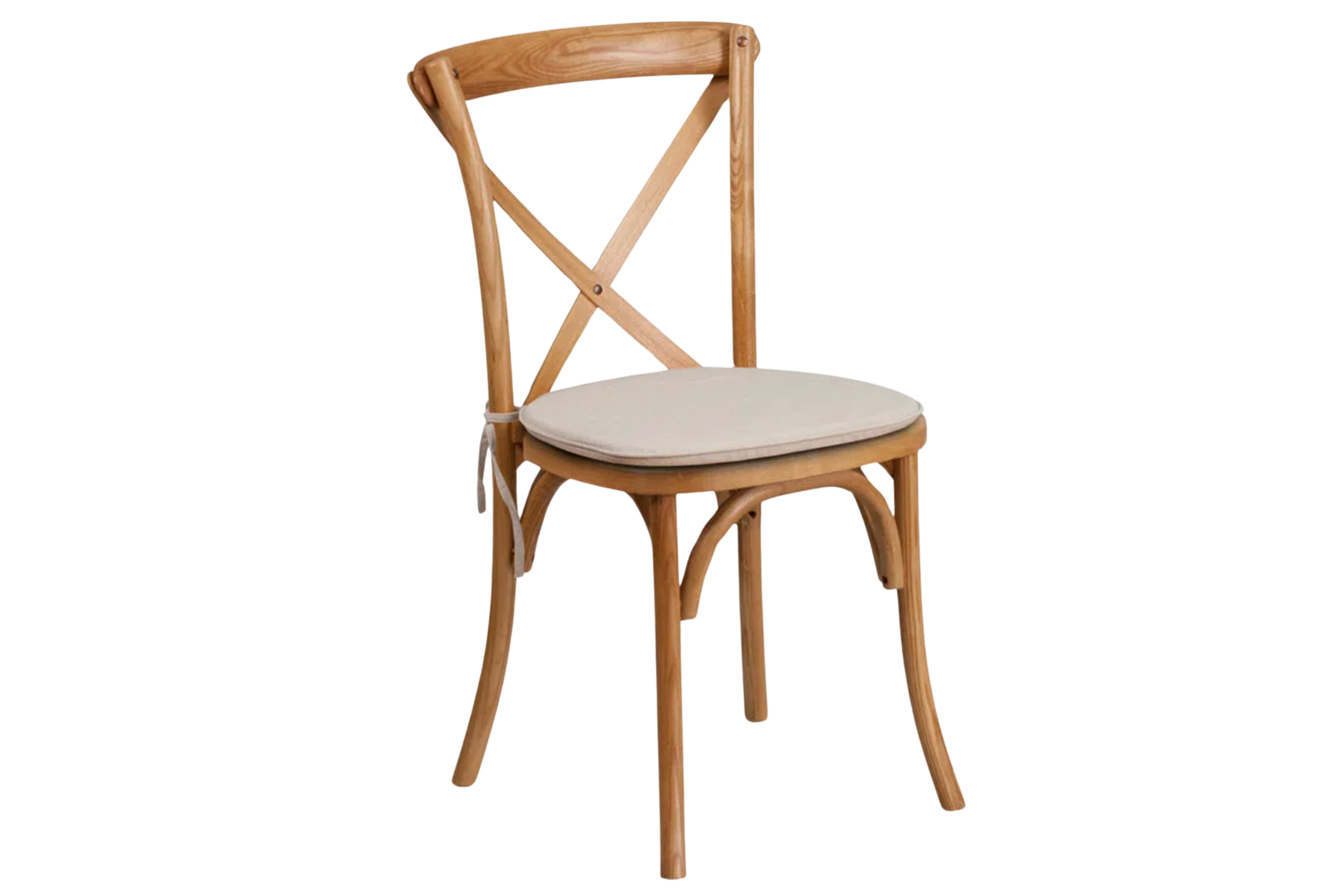 Natural X-Back Chair