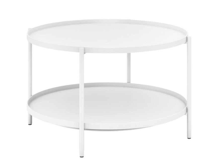 White Tray Coffee Table