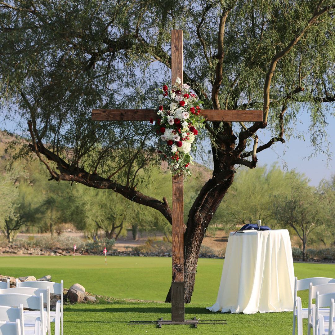 Wood Cross Arch