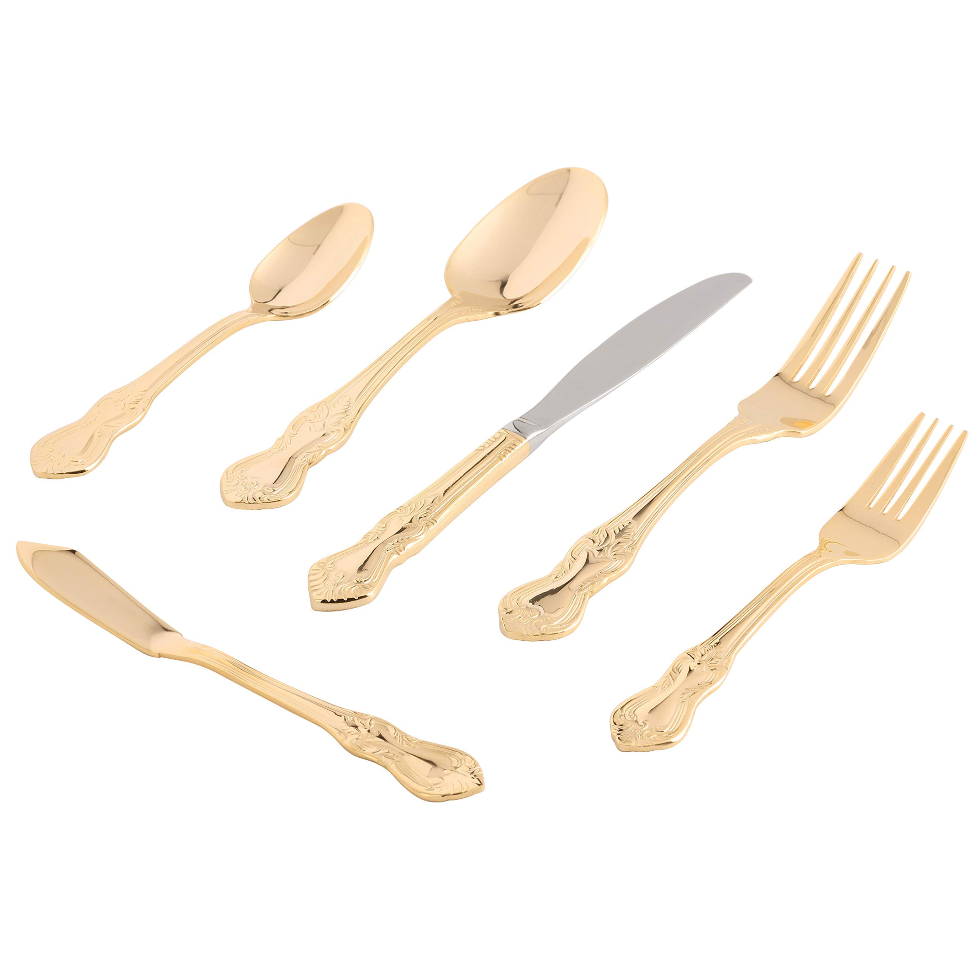 Gold Flatware