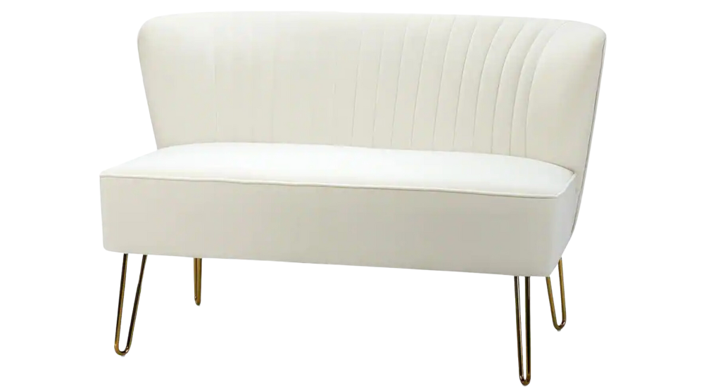 Ivory Love Seat