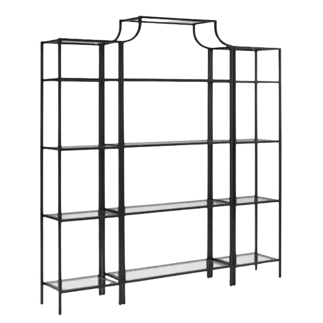 Large Black Bar Shelf