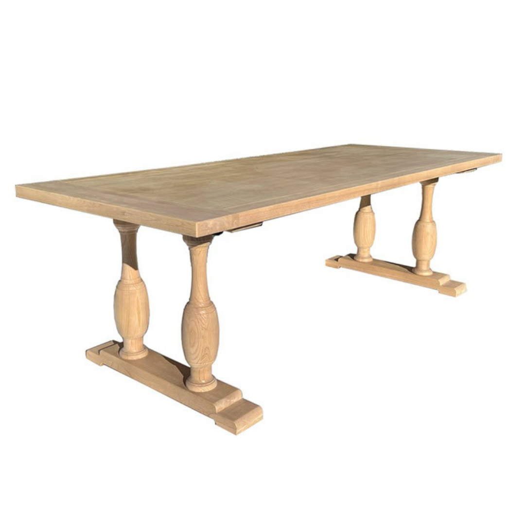 Natural Spool Farm Table