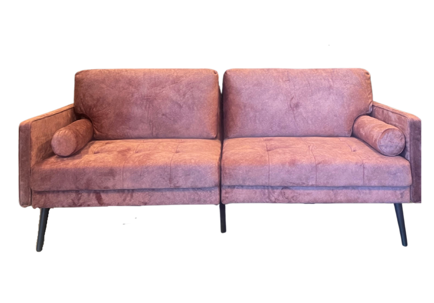 Indio Mauve Velvet Sofa