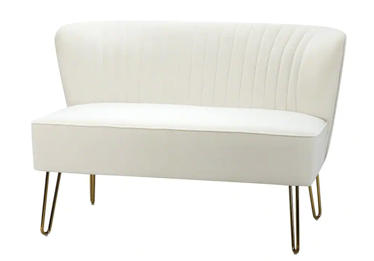 Ivory Love Seat