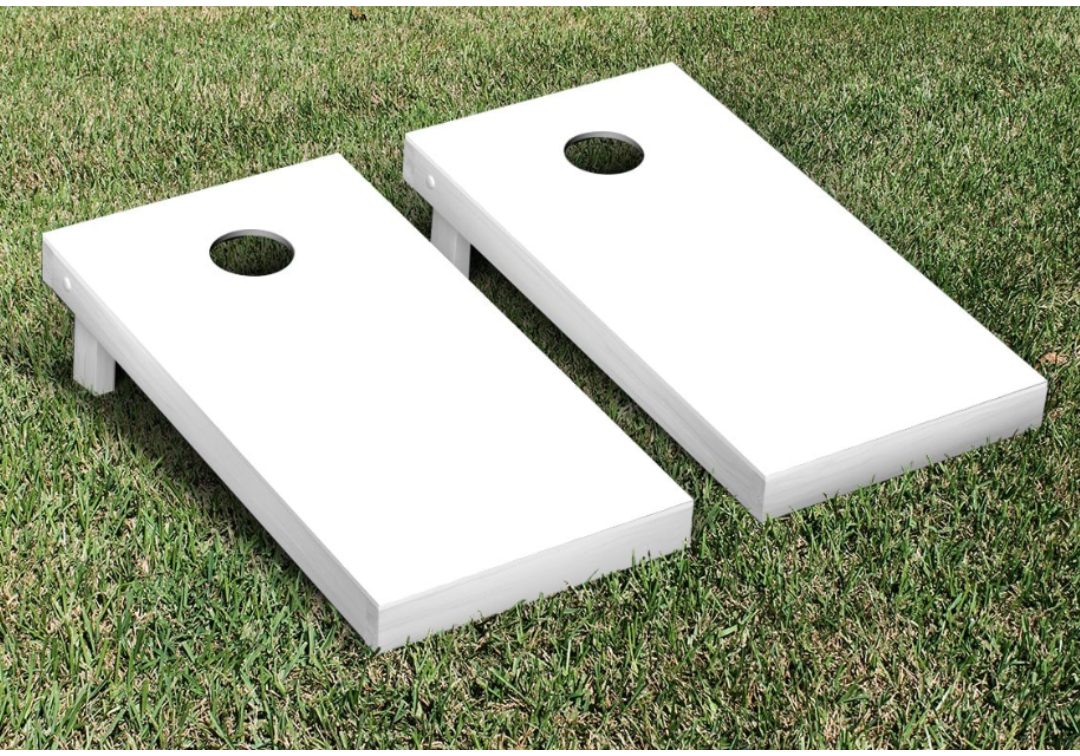 White Cornhole