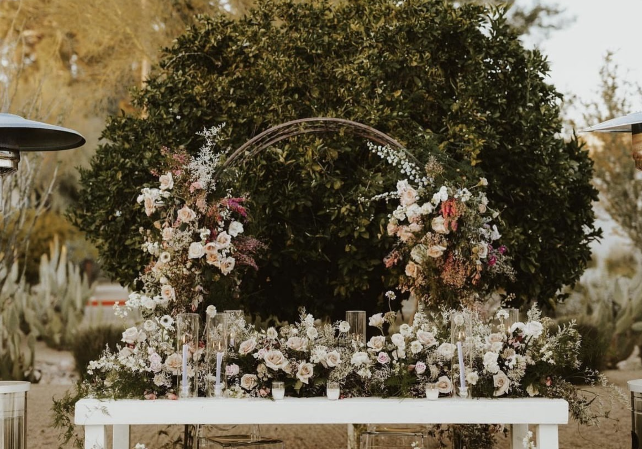 White Sweetheart Farm Table